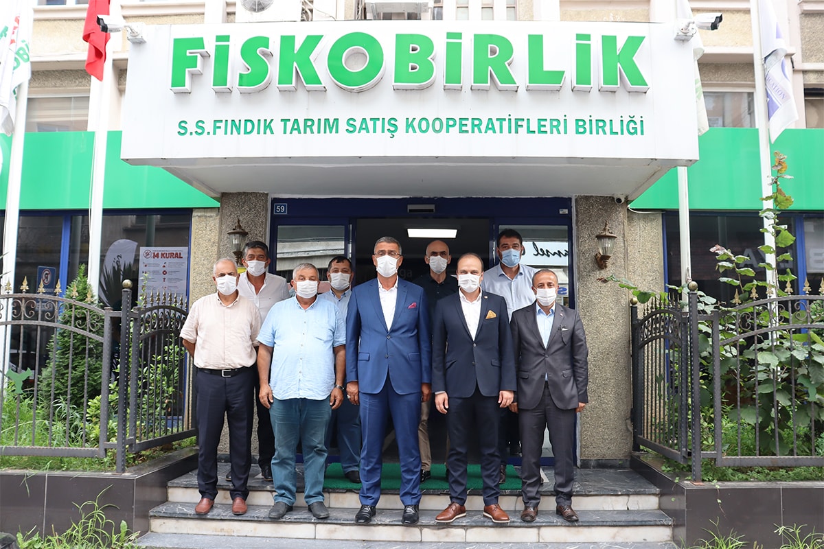 Chp Giresun Milletvekili Sayın Necati Tığlı'dan Fiskobirlik'e Ziyaret.